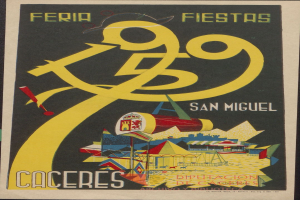 Plakatankündigung für ein Festival in San Miguel de Allende, Mexiko, mit Text und Bildern.