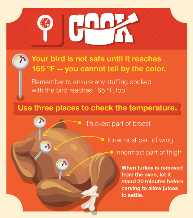 Ein Plakat mit Text und einem Bild einer Henne.